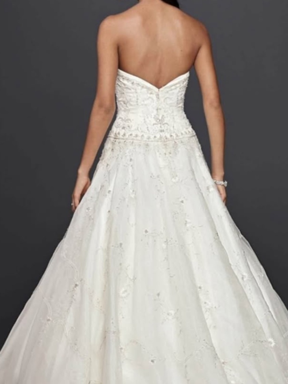 Oleg Cassini Wedding Dress - Picture 6 of 6